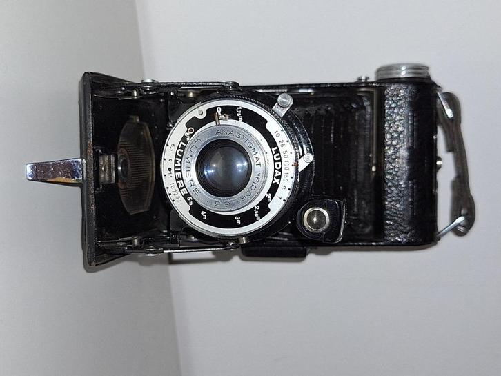 Ludax Lumiere Anastigmat "Fidor" 6.8, Verzamelen, Foto-apparatuur en Filmapparatuur, Fototoestel, 1940 tot 1960, Ophalen of Verzenden