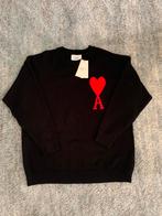 Ami Paris trui zwart Maat M, Maat 48/50 (M), Ami Paris, Zwart, Nieuw