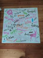 Leuk vierkant IKEA tafeltje voor meisjeskamer in prima staat, Ophalen, Zo goed als nieuw