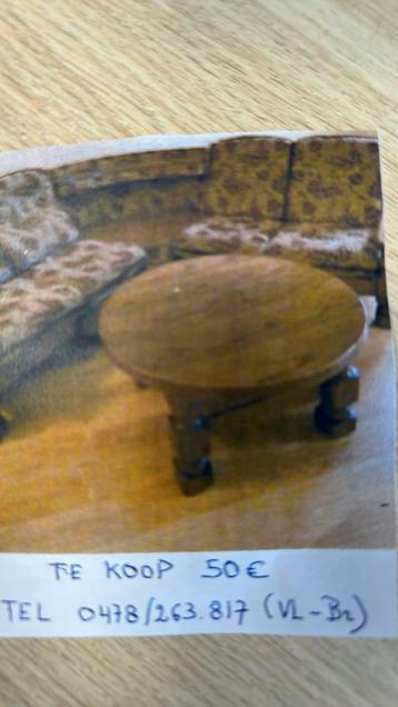 Stevige salontafel te koop beschikbaar voor biedingen