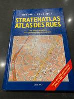 Stratenatlas Belgie Atlas des rues Belgique, Boeken, Landkaart, Lannoo, 1800 tot 2000, België