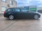 BMW 318IBENZINE VAN 2008 MET 140DKM MET AIRCO EN PANORAMA, Autos, BMW, 5 places, Noir, Cuir et Tissu, Break