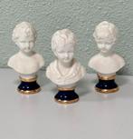 3X Capodimonte porseleinen buste beelden beeldjes porselein, Antiek en Kunst, Ophalen of Verzenden
