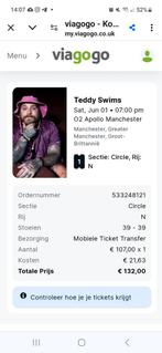 Één tickets Teddy Swims Manchester