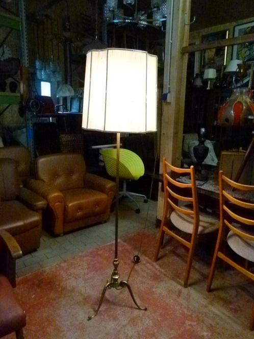 vintage staande lamp Hollywood Regency 70er jaren, Antiek en Kunst, Antiek | Verlichting, Ophalen of Verzenden