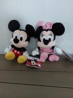 Mickey en Minnie mouse knuffels, Nieuw, Mickey Mouse, Ophalen of Verzenden