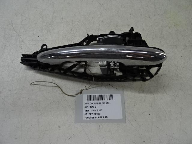 PORTIERGREEP BUITEN RECHTS ACHTER Mini Mini (F55), Auto-onderdelen, Carrosserie, Mini, Achter, Rechts, Gebruikt