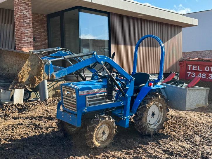 Iseki TU-1600 met accessoires, Zakelijke goederen, Landbouw | Tractoren, 250 tot 500 cm, Overige merken, tot 80 Pk, Gebruikt, Ophalen