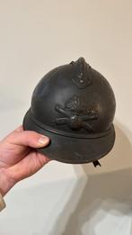 Wo1 Franse artillerie helm, Verzamelen, Ophalen of Verzenden