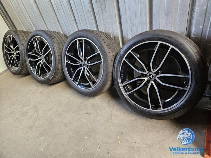 7mm! Originele Mercedes GLS GLE W167 AMG 22 inch zwarte velg, Auto-onderdelen, Banden en Velgen, Banden en Velgen, Zomerbanden