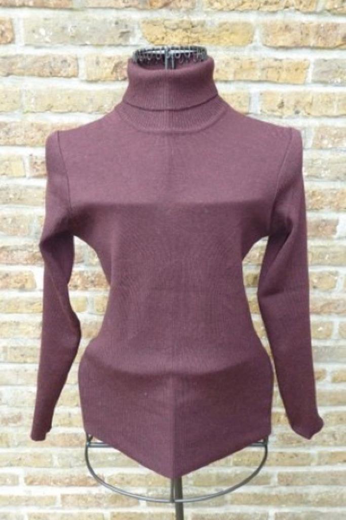 Bordeaux aansluitende  trui " Long Island " small, Kleding | Dames, Truien en Vesten, Zo goed als nieuw, Ophalen of Verzenden