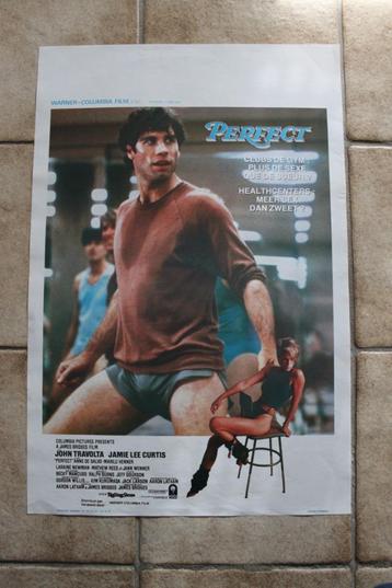 filmaffiche Perfect 1985 John Travolta filmposter affiche