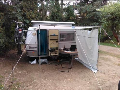 Eriba Puck L, Caravans en Kamperen, Caravans, Particulier, Eriba, Lengtebed, Koelkast, Ophalen