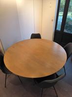 Ronde tafel uit mangohout, Ophalen, Zo goed als nieuw