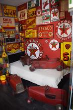 te ruil te koop 4 antiek trapauto, Verzamelen, Merken en Reclamevoorwerpen, Ophalen, Gebruikt, Reclamebord