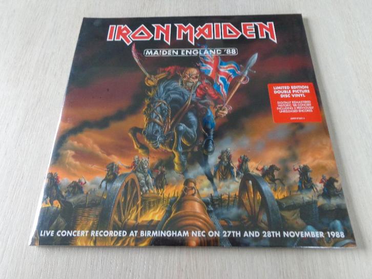 Iron Maiden – Maiden England '88,  Picture Discs, Cd's en Dvd's, Vinyl | Hardrock en Metal, Ophalen of Verzenden