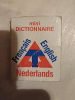 mini dictionaire frans engels nederlands..., Boeken, Woordenboeken, Ophalen of Verzenden, Engels