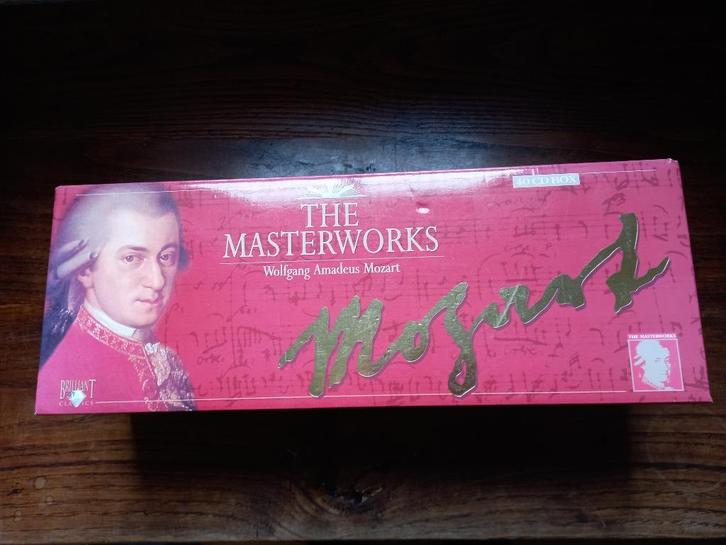 Wolfgang Amadeus Mozart. 40CD Box (10), Cd's en Dvd's, Cd's | Klassiek, Zo goed als nieuw, Kamermuziek, Classicisme, Ophalen