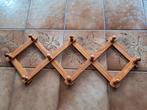 houten kapstok, Huis en Inrichting, Woonaccessoires | Kapstokken, Gebruikt, Wandhaken, Ophalen of Verzenden, Minder dan 100 cm