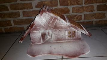 decoratief houten kerststalletje beschikbaar voor biedingen