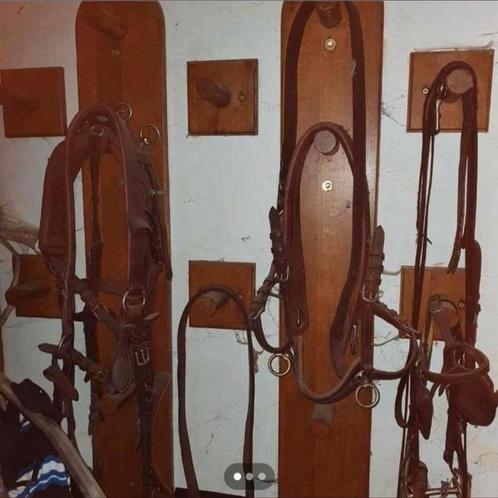 Ophangset voor mentuig, Dieren en Toebehoren, Paarden en Pony's | Hoofdstellen en Tuigage, Zo goed als nieuw, Ophalen