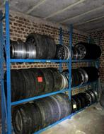 Lot de rack a pneus / jantes, Ophalen