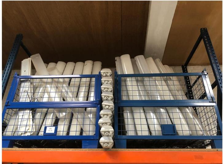 magazijnlampen lot industriële LED lampen magazijn, Zakelijke goederen, Kantoor en Winkelinrichting | Magazijn, Stelling en Opslag