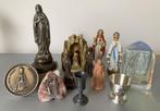 12 religieuze voorwerpen O.L.Vr - Lourdes - H.Hart  enz, Ophalen of Verzenden