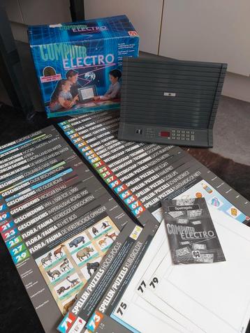 Vintage Electro Computer Jumbo 1990 + fiches beschikbaar voor biedingen