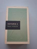 Notaris X, Enlèvement, Comme neuf
