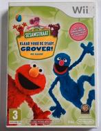 Sesamstraat Klaar voor de start Grover Wii spel + boekje, Ophalen of Verzenden, Zo goed als nieuw
