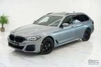 BMW 518 d touring M-pack! Full, Pano, Camera, Trekhaak!, Auto's, BMW, Automaat, 4 cilinders, USB, Leder