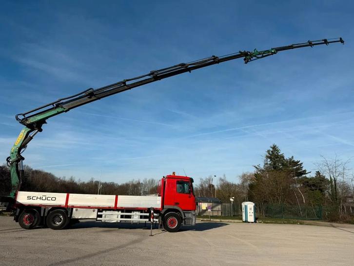 Mercedes-Benz Actros 2541 Kraan EFFER 310.11/6S + JIB 4S, Auto's, Vrachtwagens, Bedrijf, Te koop, ABS, Achteruitrijcamera, Airconditioning