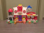 Little People Dierenverzorging Boerderij, Kinderen en Baby's, Speelgoed | Fisher-Price, Ophalen, Zo goed als nieuw, Speelset, Met geluid