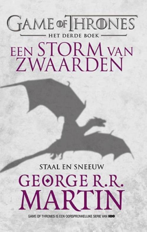 G.R.R. Martin - Een storm van zwaarden 1: Staal en sneeuw, Boeken, Fantasy, Ophalen of Verzenden