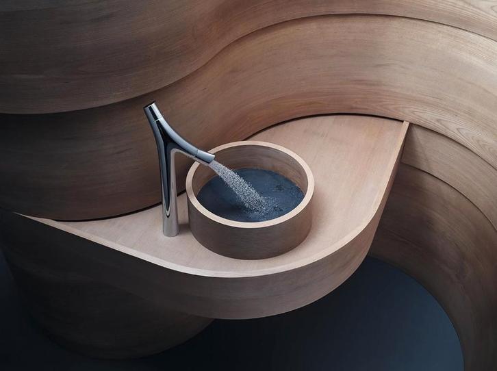 Robinet biologique AXOR Starck 240 + bouchon de vidange, Bricolage & Construction, Sanitaire, Neuf, Robinet, Chrome, Enlèvement ou Envoi