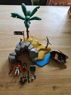 Playmobil Piraten Eiland, Kinderen en Baby's, Speelgoed | Playmobil, Ophalen, Gebruikt, Complete set