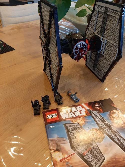 Lego Star Wars Set 75101 First Order special Forces TIE Figh, Kinderen en Baby's, Speelgoed | Duplo en Lego, Zo goed als nieuw