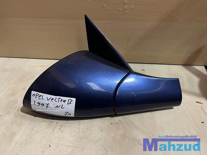 OPEL VECTRA B Blauw rechts spiegel buitenspiegel 1996-2003, Auto-onderdelen, Spiegels, Opel, Gebruikt