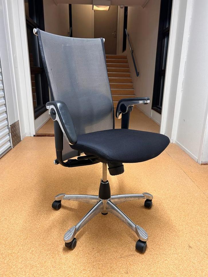 Ergonomische bureaustoel HAG, Huis en Inrichting, Bureaustoelen, Gebruikt, Bureaustoel, Zwart, Ergonomisch, Ophalen