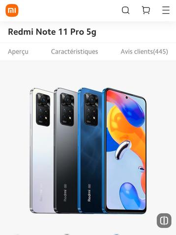 Xiaomi Redmi Note 11 Pro  beschikbaar voor biedingen