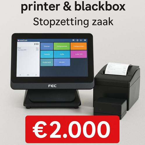 FEC ST-1120W Kassasysteem + printer + blackbox, Zakelijke goederen, Horeca | Food, Overige typen, Ophalen