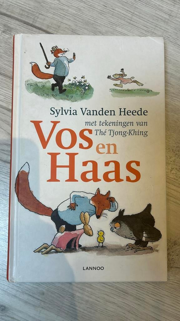 Sylvia Vanden Heede - Vos en Haas, Livres, Livres pour enfants | Jeunesse | Moins de 10 ans, Comme neuf, Enlèvement ou Envoi