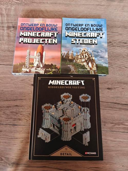 Craig Jelly - Middeleeuwse vesting Minecraft boeken, Boeken, Overige Boeken, Nieuw, Ophalen