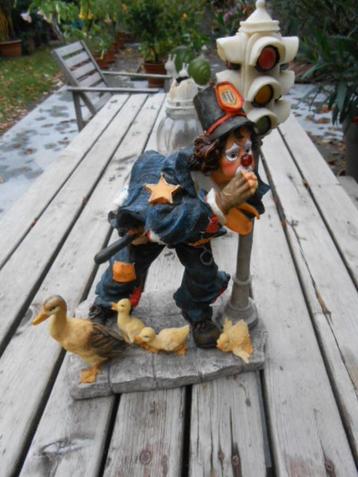 image : clown, police, homme, feux rouges, canards, Enlèvement ou Envoi, Comme neuf, Fantasy