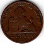 België : 2 Centimes 1873  Morin 209  Ref 14966, Postzegels en Munten, Ophalen of Verzenden, Brons, Losse munt