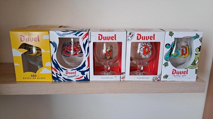 Diverse Duvelglazen en andere objecten, Verzamelen, Biermerken, Nieuw, Duvel, Ophalen of Verzenden