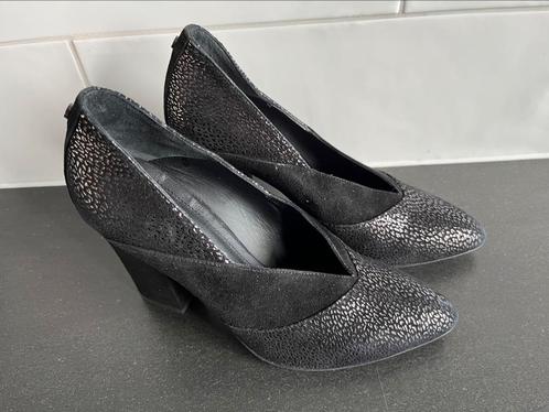 Floris van Bommel damesschoenen maat 38, Kleding | Dames, Schoenen, Zo goed als nieuw, Schoenen met hoge hakken, Zwart, Ophalen of Verzenden