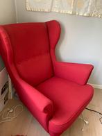 Rode fauteuil IKEA, Huis en Inrichting, Fauteuils, Zo goed als nieuw