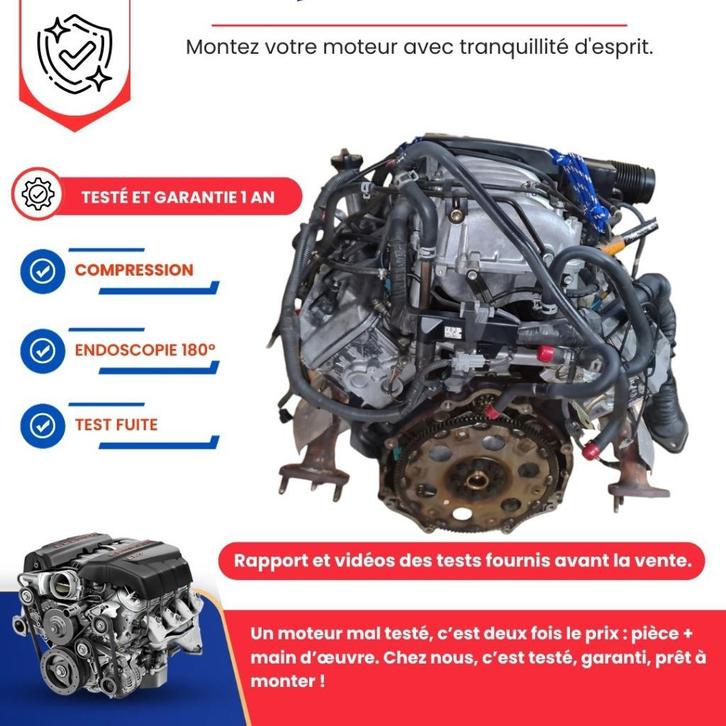 Moteur complet land cruiser 4.7 v8 vvt-i 288cv 2uz-fe, Autos : Pièces & Accessoires, Moteurs & Accessoires, Toyota, Neuf, Enlèvement ou Envoi